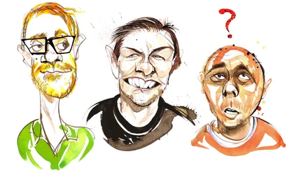 The Ricky Gervais Show with Stephen Merchant, Ricky Gervais and Karl Pilkington